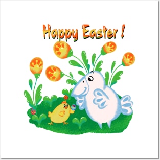 Happy Easter Posters and Art